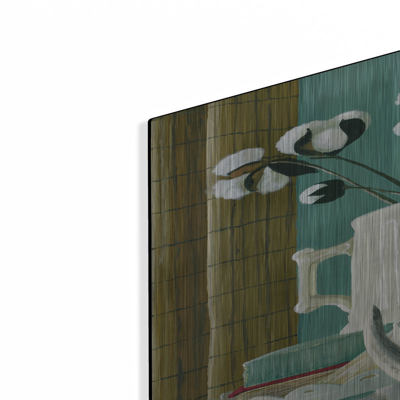 «Winter Night» par Heather Gauthier, art mural en métal, H 36 po x l 24 po