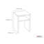 Table de bout modulaire Hex-22506774