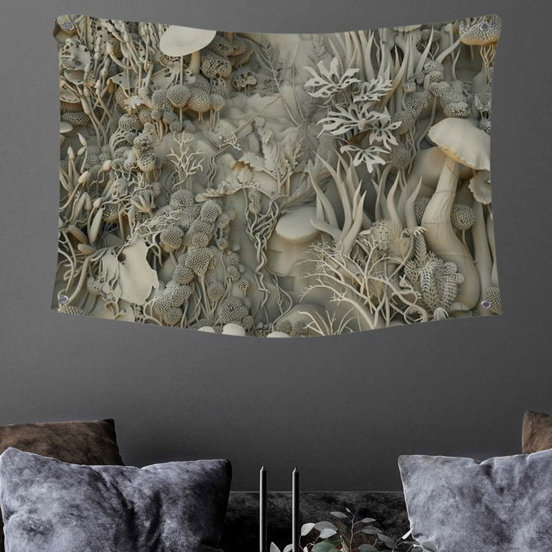 Tapisserie en microfibre, H 88 po x l 104 po