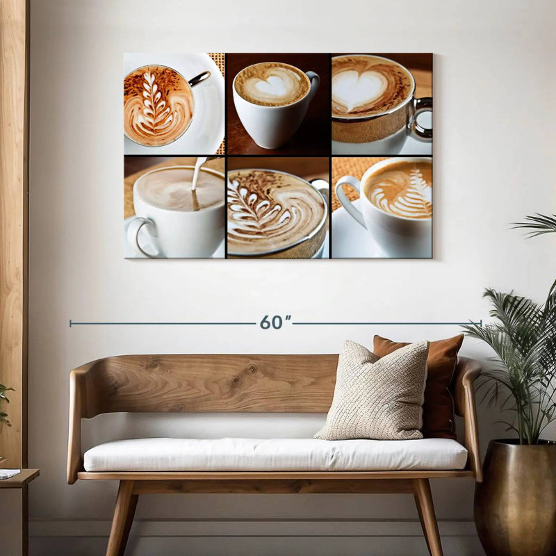 Yarlin Coffee Artistry, 30" H x 45" W