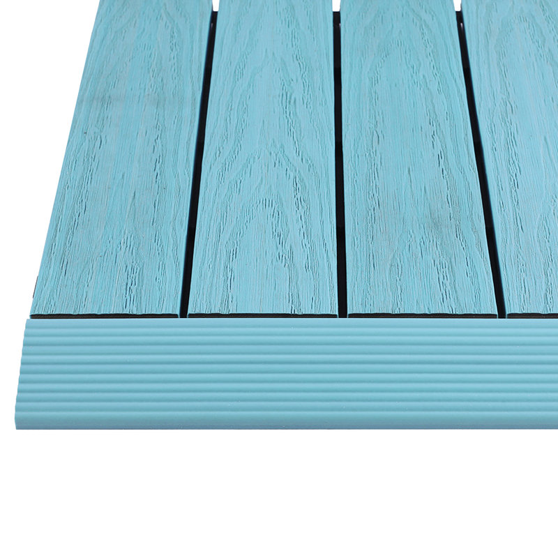 Carrelage de terrasse 2 po x 12 po Quick, Bleu grec