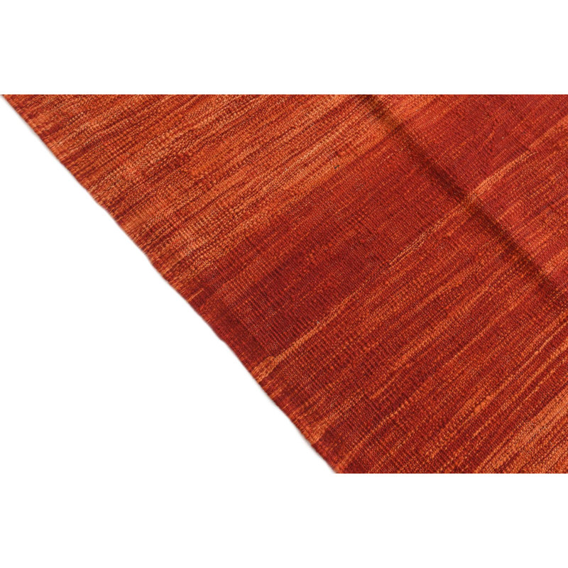 Tapis rouge rouille Parrett