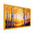 Impression dorée sur toile encadrée
