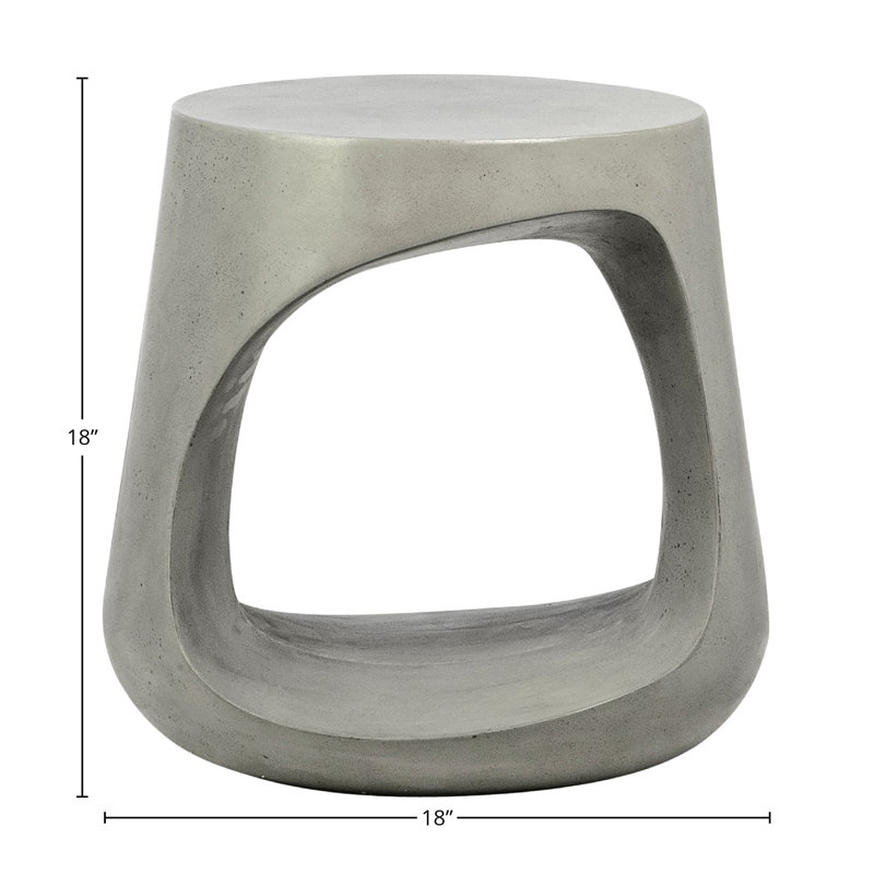 Terazzo Abstract End Table