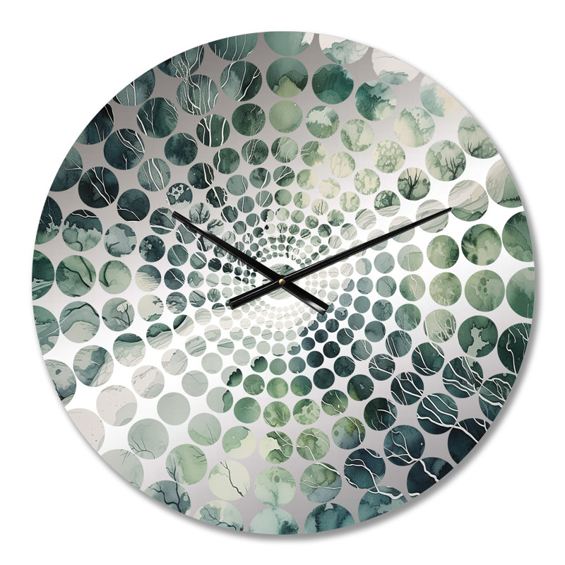 Kitsy - Horloge murale géométrique abstraite, Petit