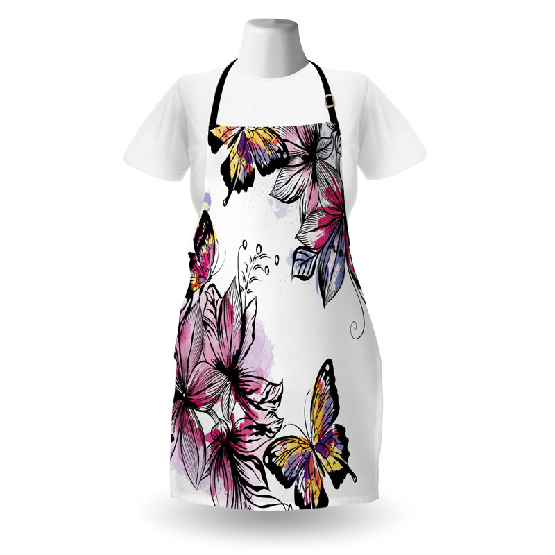 Tablier floral
