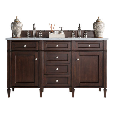Dussault 60'' W Double Bathroom Vanity Base
