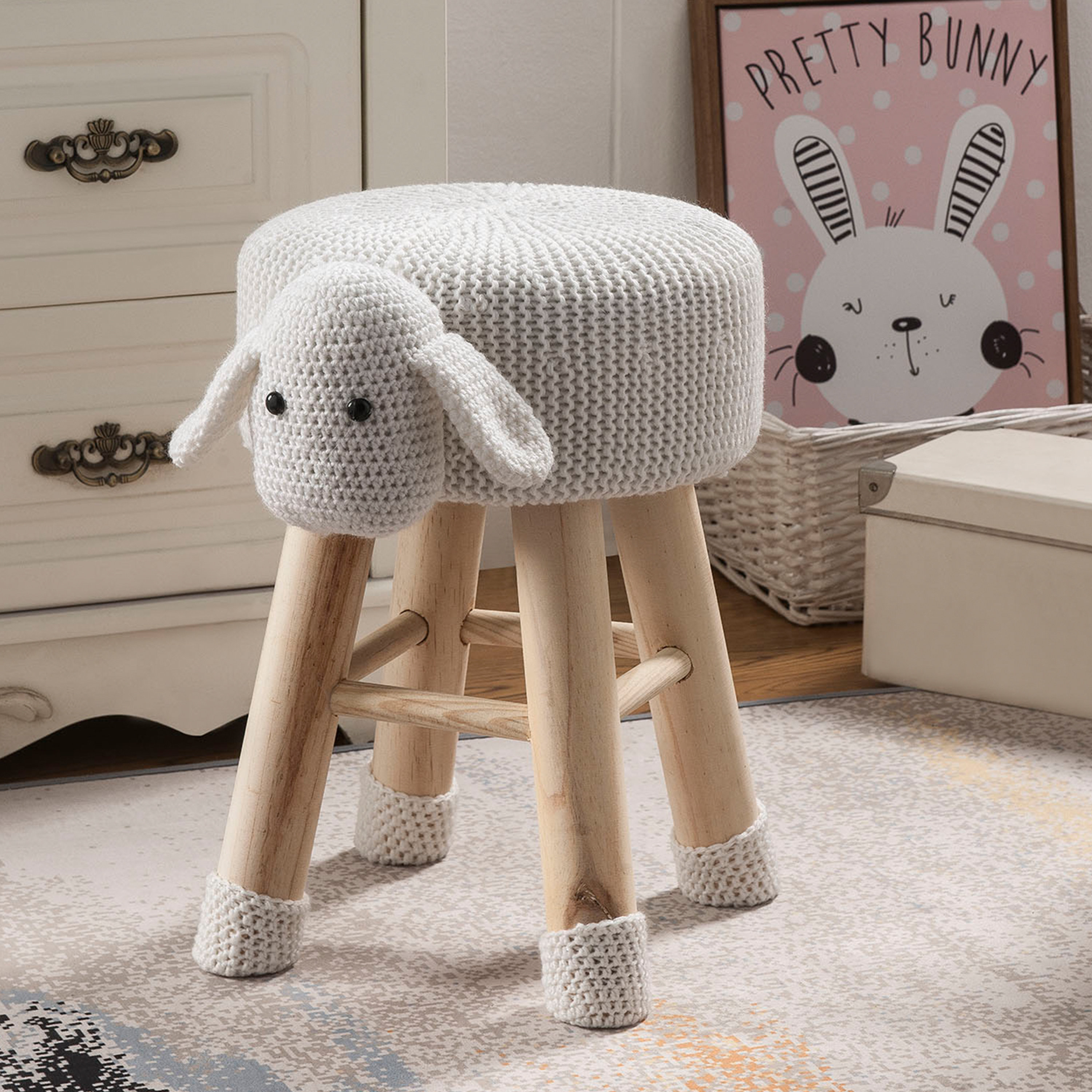 Zoomie Kids Taraval Kids 17'' Novelty Stool & Reviews Wayfair
