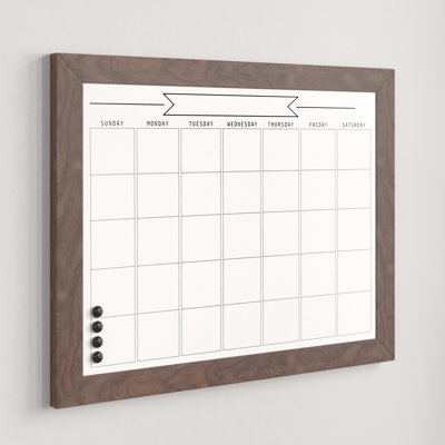 Brucie Magnetic Plastic Dry Erase Board Bulletin Board