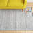 Kallye Chevron Striped Flatweave Ivory/Light Gray Indoor/Outdoor P.E.T. Area Rug-1048966107