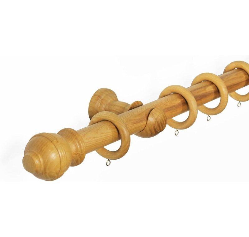 Desirai 3.3cm, Honey Oak, 120cm H x 3.3cm W x 3.3cm D