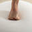 Soft Velvet  Round Ottoman Footrest Stool-477670833