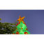 Arbre de Noël gonflable 13 po avec ventilateur, décoration de fête extérieure-124571807
