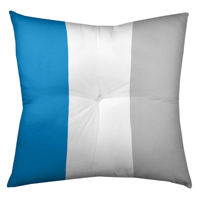  Coussin de sol touffeté, 30 po x 30 po, Bleu
