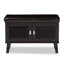 Armoire de rangement pour chaussures 4 portes Calysta