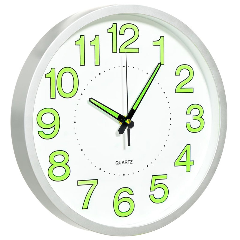 PP (polypropylene) Wall Clock, White