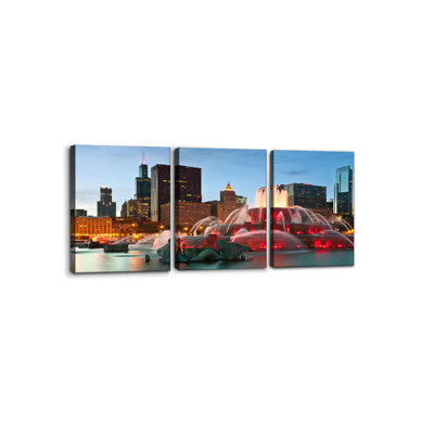 3 Piece Wrapped Canvas Print