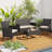 Baranowski 4 Seater Rattan Conversation Set