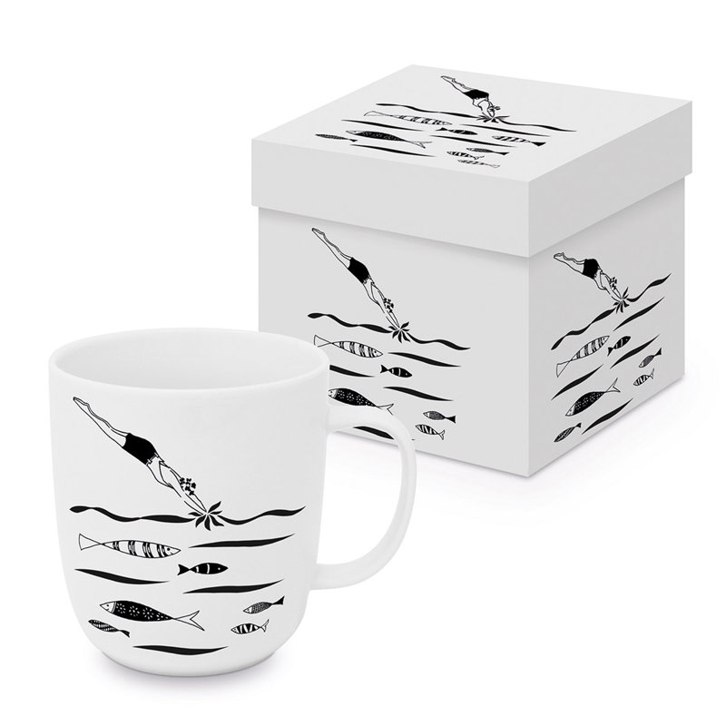New Bone China Coffee Mug