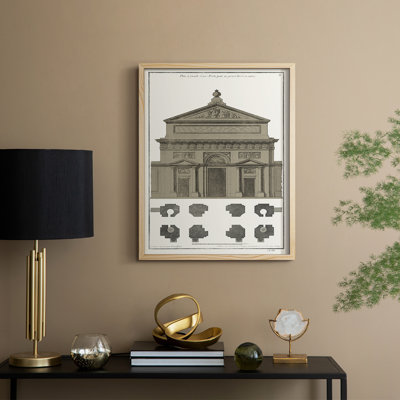 Buildings & Facades II Framed Print - Solid Wood