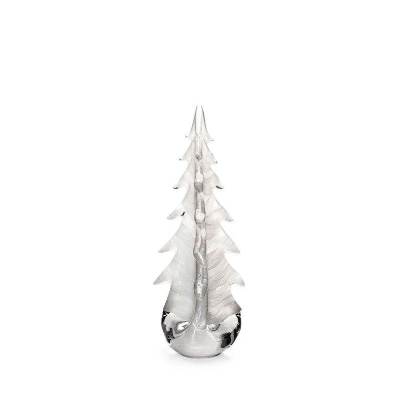 Snowdrift Evergreen, 5.5"W x 5.5"D x 14"H