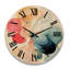 Horloge murale circulaire surdimensionnée Fusion-1711298541