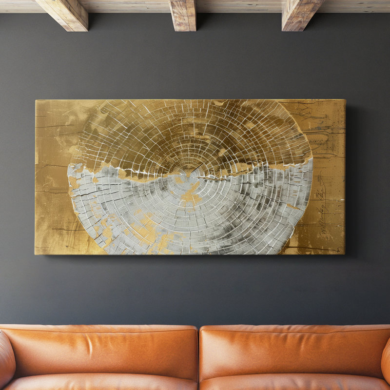 Abstract Series 2 #LVIII-Gallery Wrapped Canvas, 24" H x 48" W