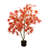 Autumn Maple Artificial Fall Tree In Plastic Pot-1971623971