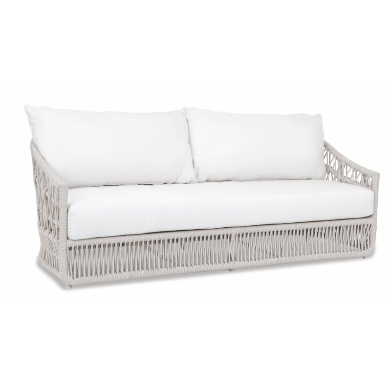 Lucan 78 po de large avec coussins Sunb, Toile de lin Toile Sunbrella®