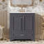 Meuble-lavabo moderne Serenity de 30 po pour salle de bain avec lavabo en céramique