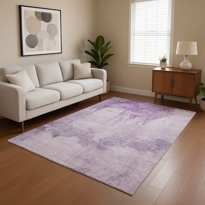 Tapis moderne lavable à la machine de qualité supérieure Mayfield AMF1791, Rectangle 10 pi x 14 pi