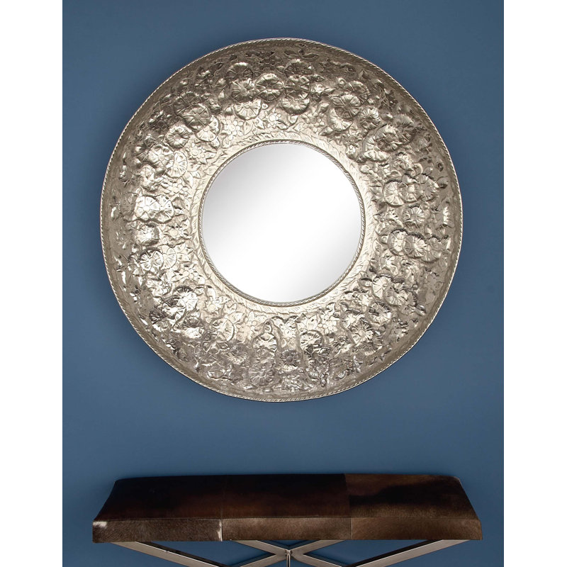 Emme Metal Circle Wall Mirror