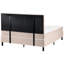 Upholstered Fabric Bed with Mattress-1814271313-1814271319