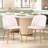Velvet Upholstered Stacking Side Chair-748443229