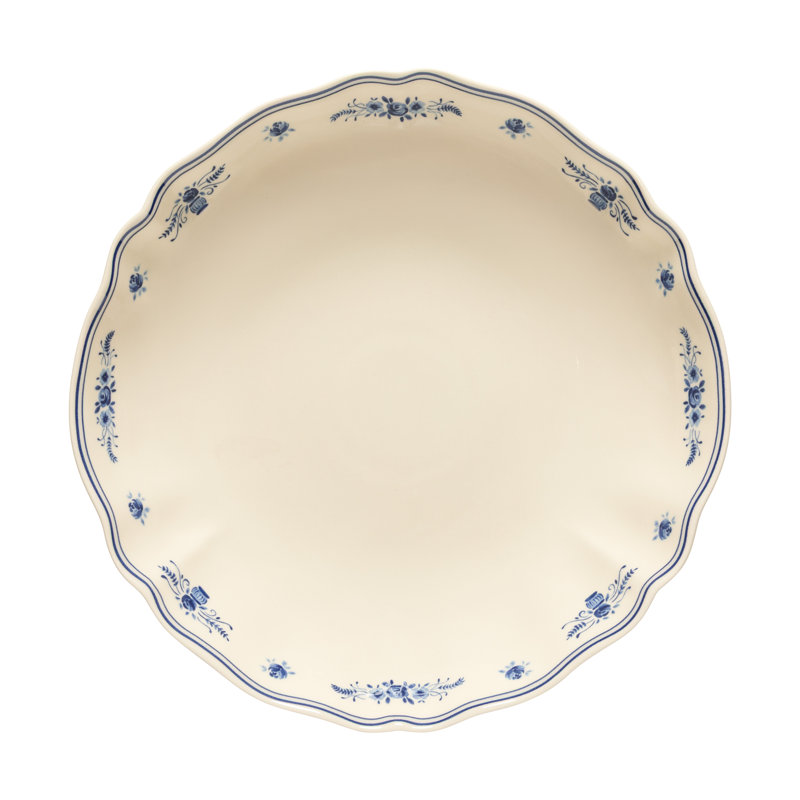 Vila Pasta Server, Beige/Blue