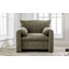 Fauteuil d'appoint surdimensionné en chenille de style moderne avec canapé-lit simple de 38,6 po de largeur pour salon, chambre à coucher