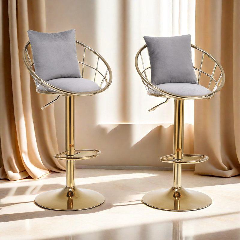 Tabouret Westvale, Gris