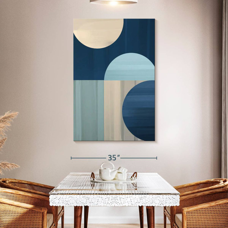 Avery Blue II, 24" H x 16" W
