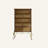 29.53"Brown Solid Wood Birch Five-Drawer Cabinet