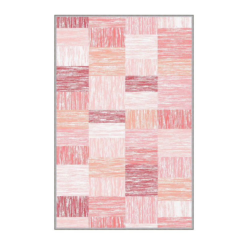 Premium Hall Carpet, 2.6 x 9.8 ft, 100% Polyester, 0.3 in Pile Height | Antibacterial, Non-Slip PVC Felt Dot Underside | Machine Washable, 3D Digital Printing | Durable & Stylish for Home Décor