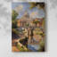 Série LANDSCAPES CDXI - Toile tendue avec châssis Premium - Prêt à être accroché-1588168544