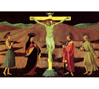 " Christ At The Cross " by Paolo Uccello