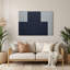 Minimalisme 68, art mural gris en métal-1062442211