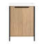 Meuble-lavabo 24 po Coffee avec lavabo en résine et portes à fermeture en douceur Calm-1267931631