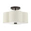 Plafonnier semi-encastré 2 lumières Swarthout-1749316435-1749316434
