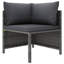 Ensemble modulaire de patio 23,6 po de large avec coussins-955323408-955323409