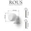 ROUS Hardware Mid Century Modern Sphere Knob-1884987353