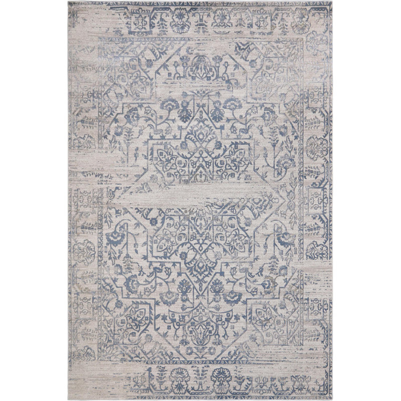 Charmine Southwestern Indoor Rug, Rectangle 3'3" x 5'