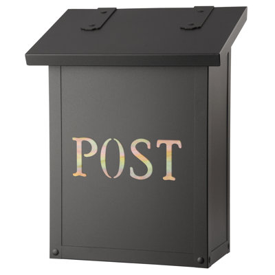 Brass Wall Mounted Mailbox