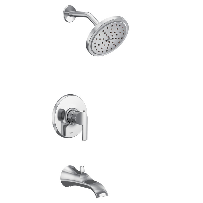 Robinet de baignoire et douche Doux Eco Performance, Chrome